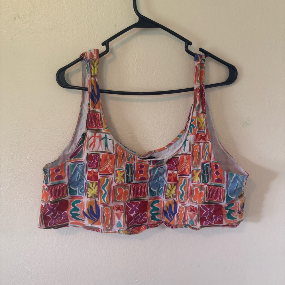 Colorful Crop Top - Nasty Gal